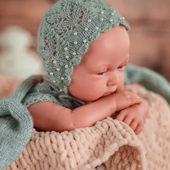 Капельки на шапочке