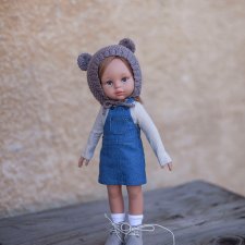 Выкройка водолазки для куклы Паола Рейна