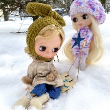 Наши зимние прогулки 😊