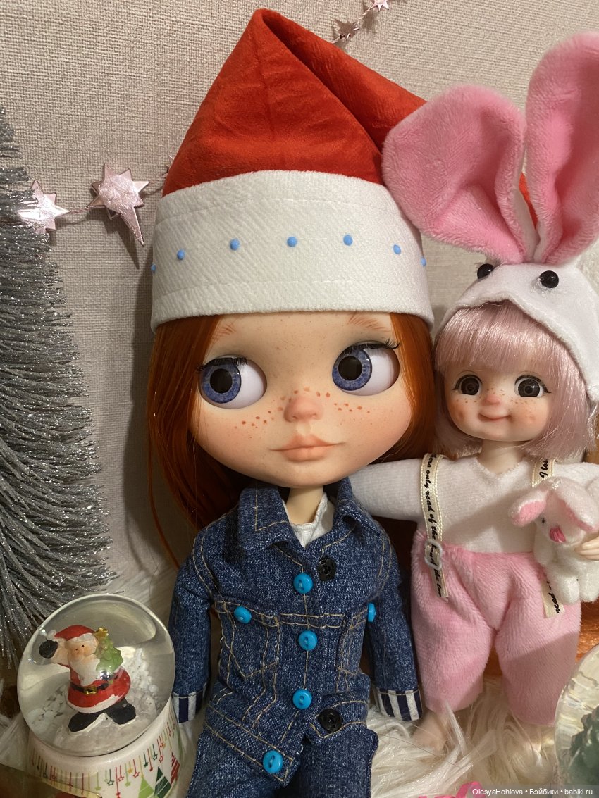 С Новым годом 🎊 друзья — Авторские шарнирные куклы своими руками: лепка (фото 3)