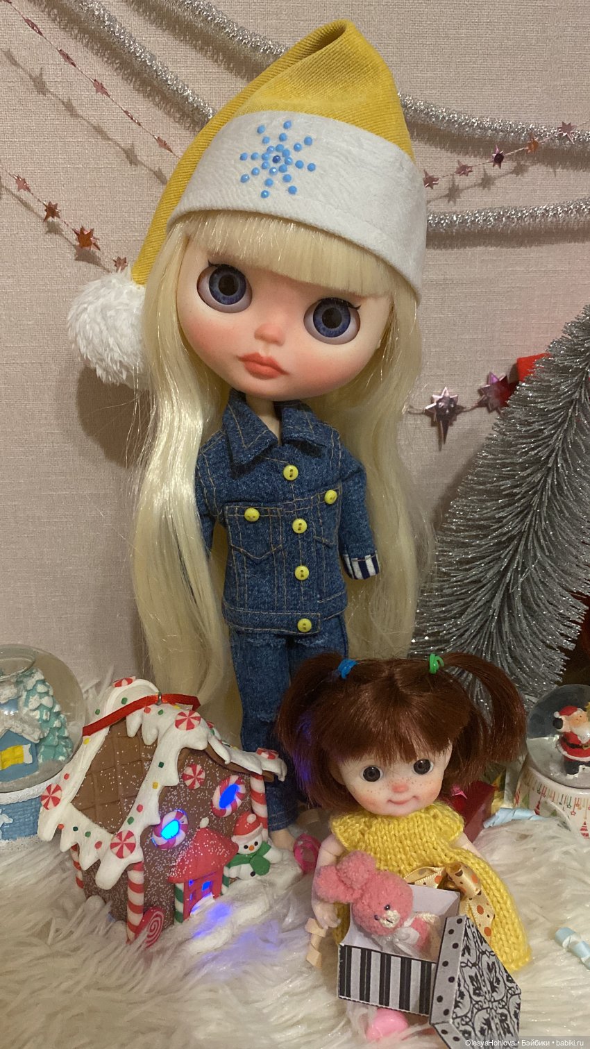 С Новым годом 🎊 друзья — Авторские шарнирные куклы своими руками: лепка (фото 4)