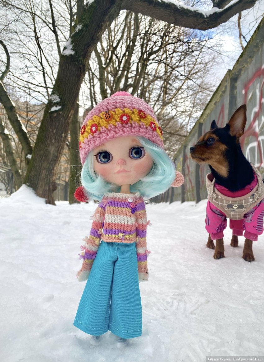 Гуляем 😊 — Авторские шарнирные куклы своими руками: лепка