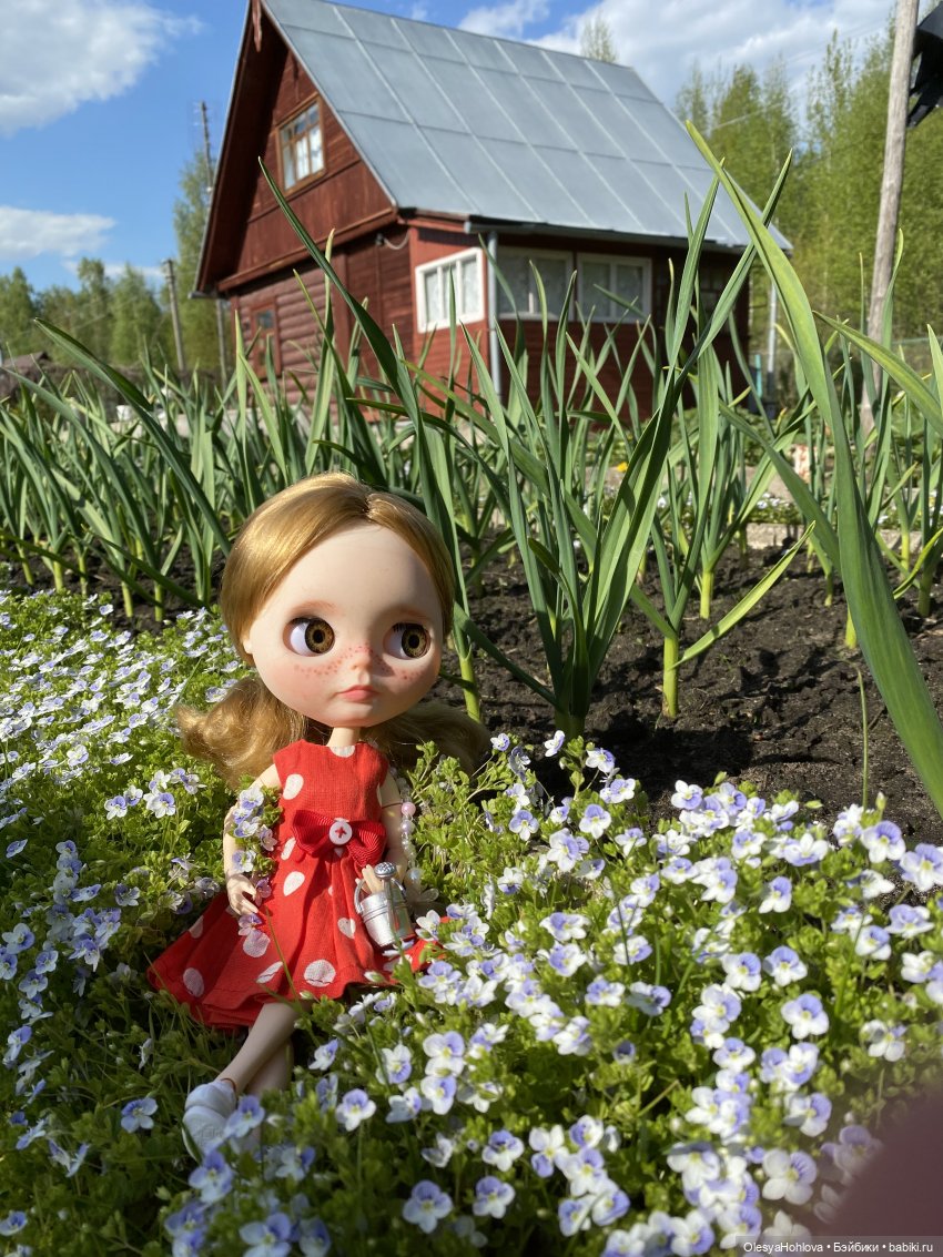Открыли дачный сезон 😊 — Домашние фото авторских кукол: личные коллекции (фото 3)