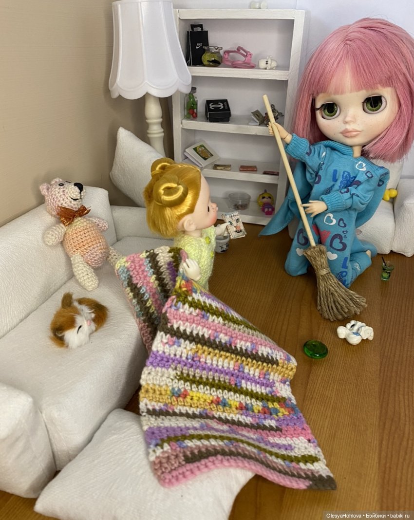 Уборка 🧹 — Куклы Blythe (Блайз) ООАК: кастом
