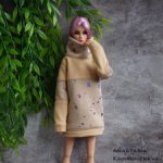 Свитер-толстовка оверсайз для NuFace.