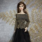 Кофта и юбка для куклы Poppy Parker