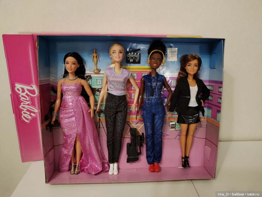 Обзор на новый набор Барби "Карьера года 2024": "Женщины в кино"