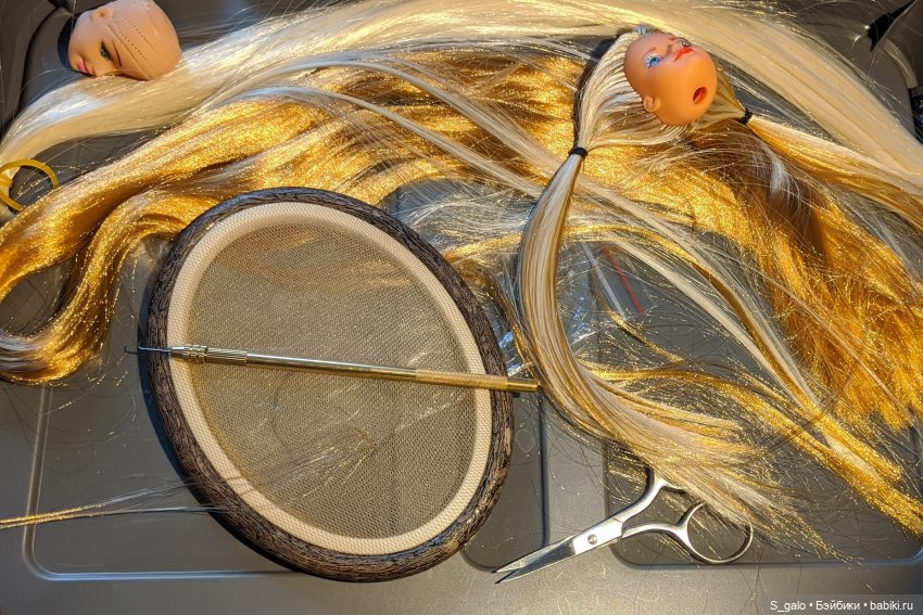 Дела швейные — Перепрошивка волос и восстановление париков: МК (фото 10)