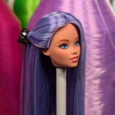 Голова русалки Одиль перепрошита