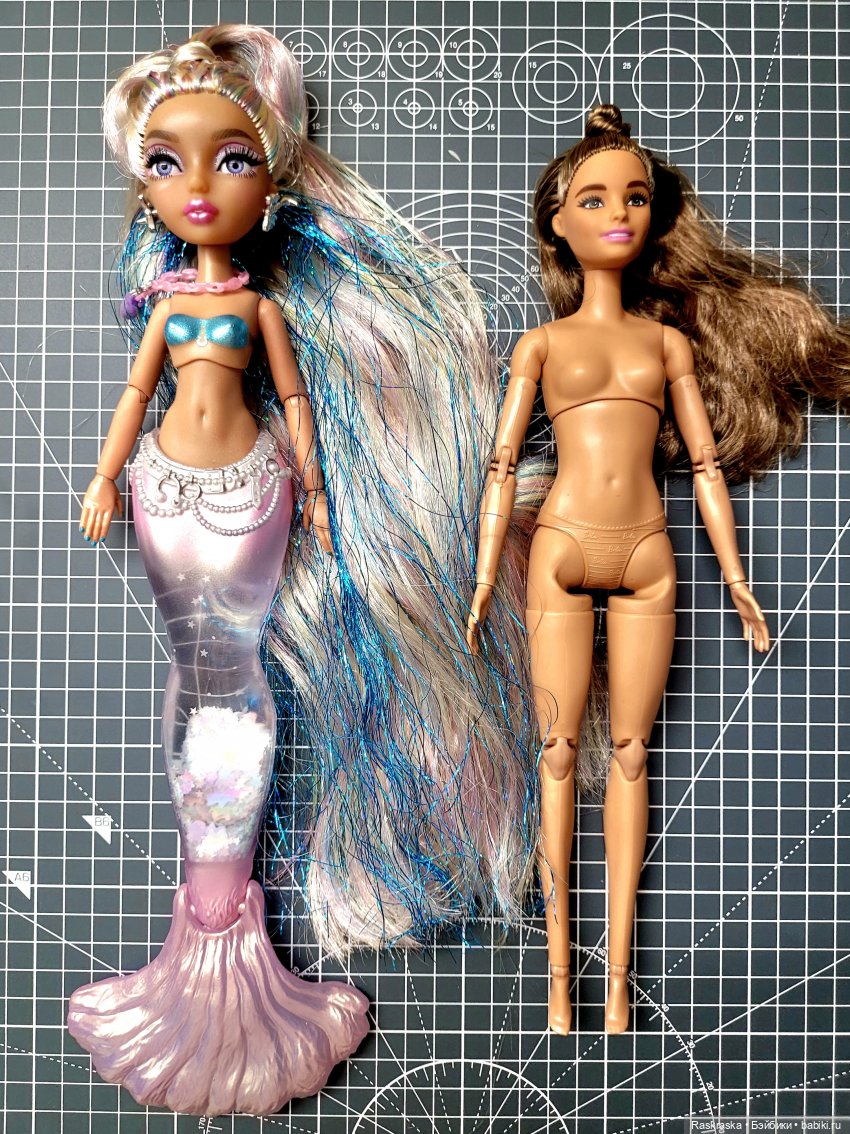 Ура! Впервые решилась сменить голову. Mermaze Mermaidz (фото 6)