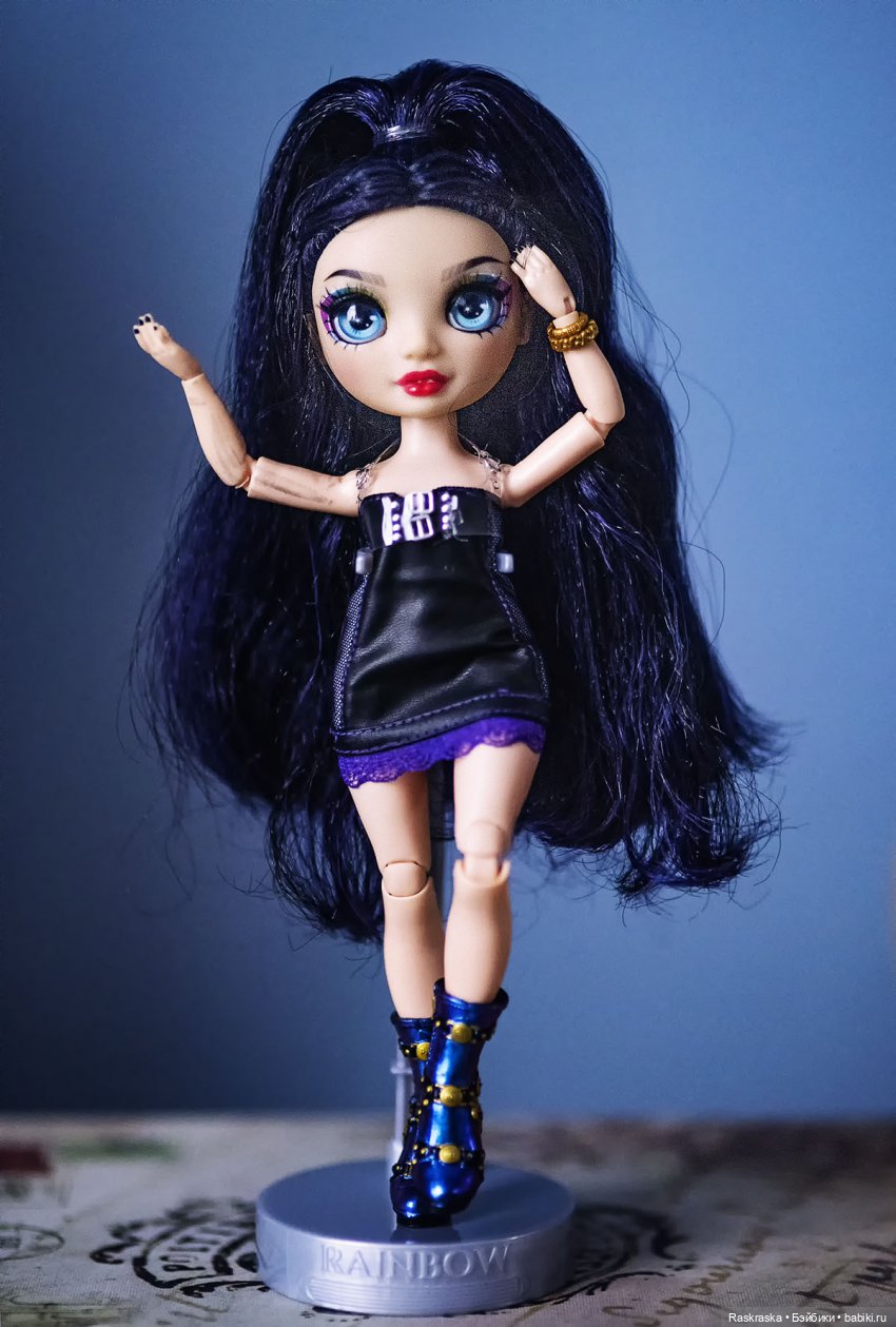 Ainsley Slater - спец выпуск Rainbow High Shadow High - наконец- то поселилась у меня (фото 7)