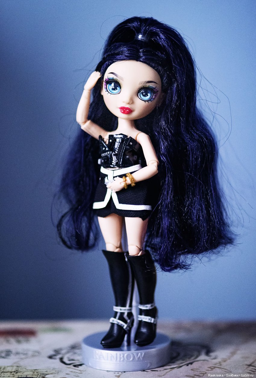 Ainsley Slater - спец выпуск Rainbow High Shadow High - наконец- то поселилась у меня (фото 6)