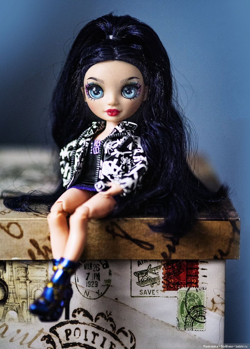Ainsley Slater - спец выпуск Rainbow High Shadow High - наконец- то поселилась у меня (фото 9)