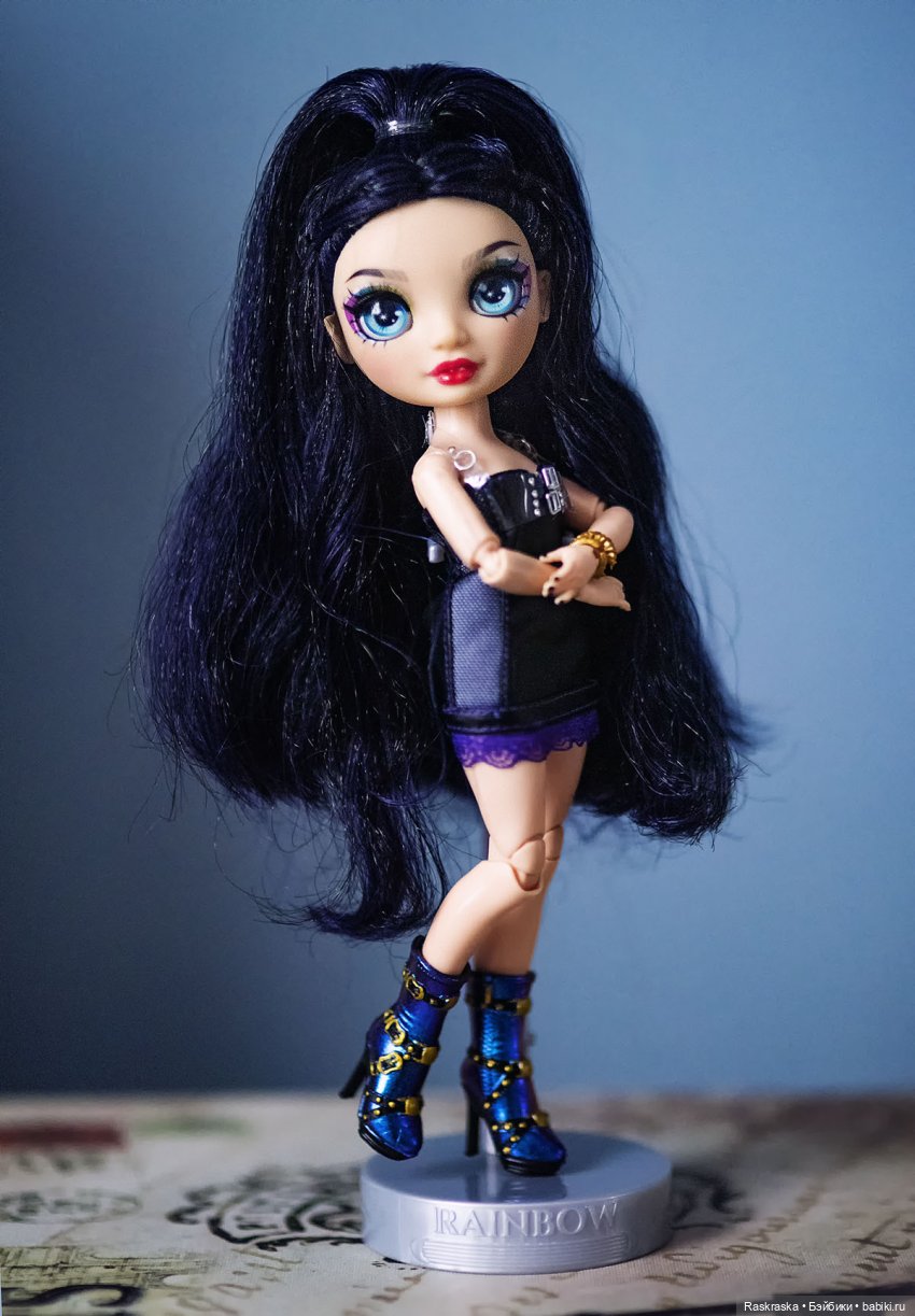 Ainsley Slater - спец выпуск Rainbow High Shadow High - наконец- то поселилась у меня (фото 8)