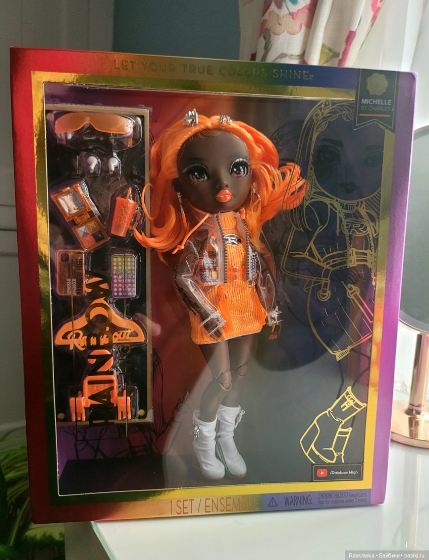 Michelle St.Charles - как же я ее сразу не разглядела... недооцененная Радужка пятой серии Rainbow High