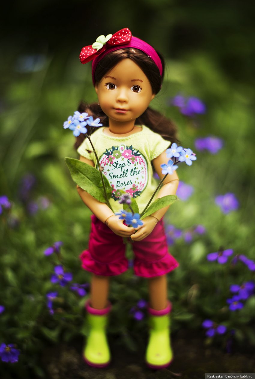 София Sofia Kruselings в весеннем саду (фото 7)