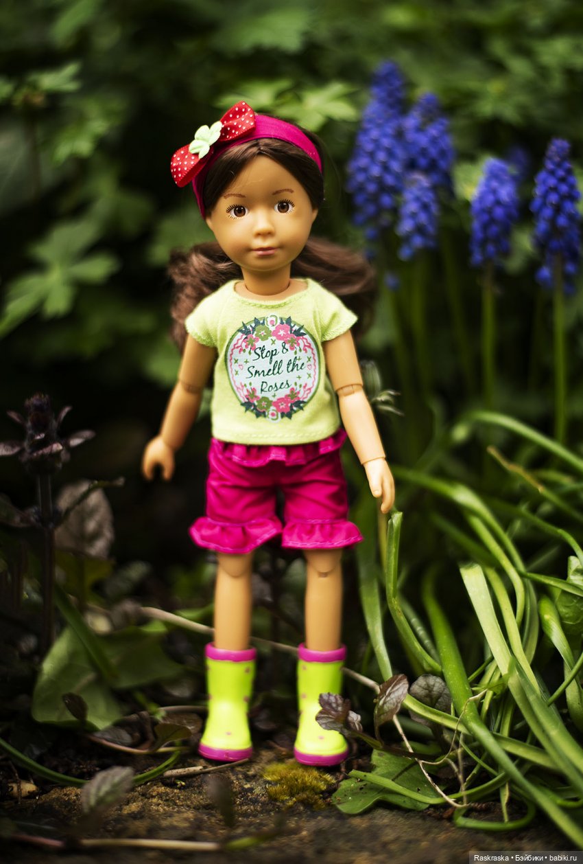 София Sofia Kruselings в весеннем саду (фото 4)