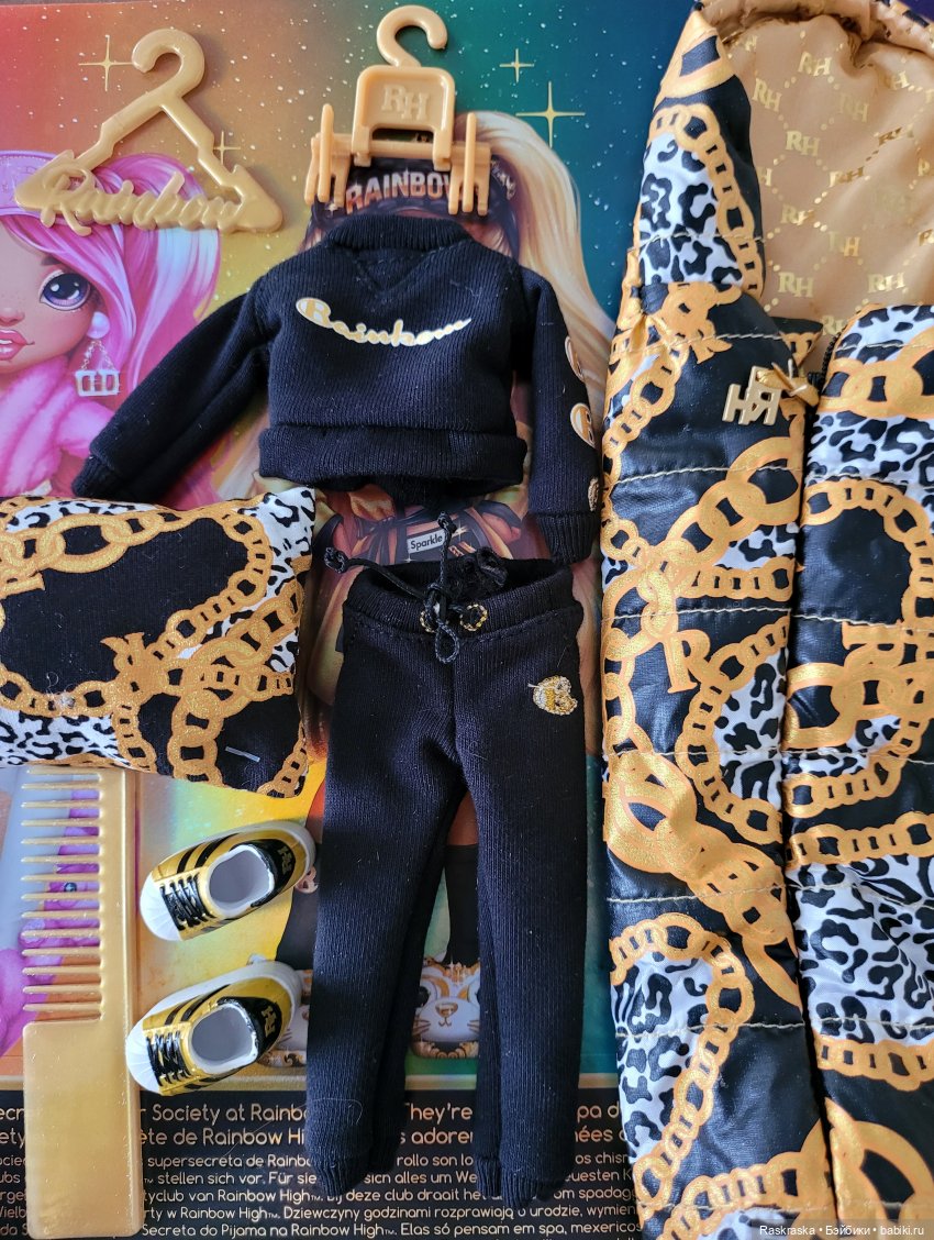 Marisa Golding Rainbow High. Поселилась еще одна радужная пижамка (фото 3)