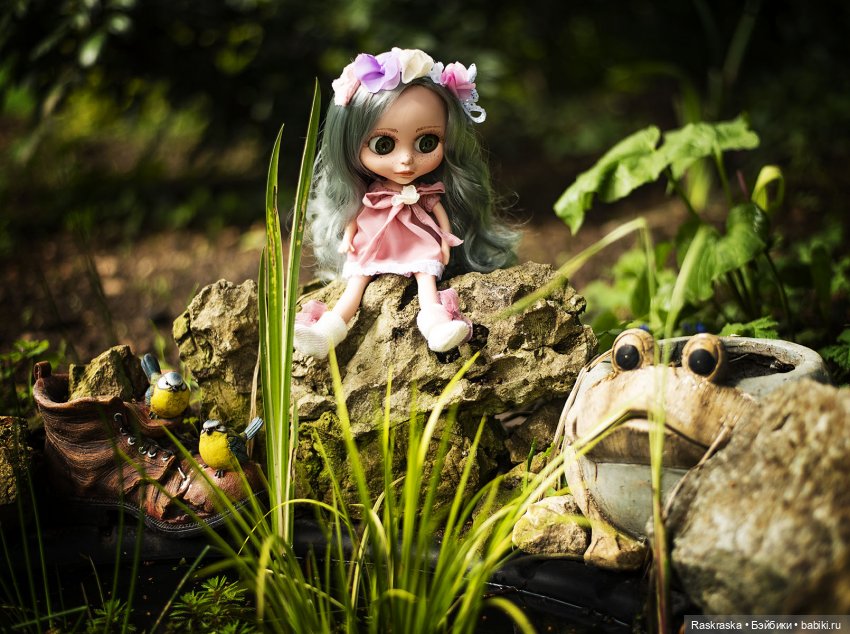 Большеглазая девочка Margaret Frost - The Biggers которая очень рада весне (фото 4)