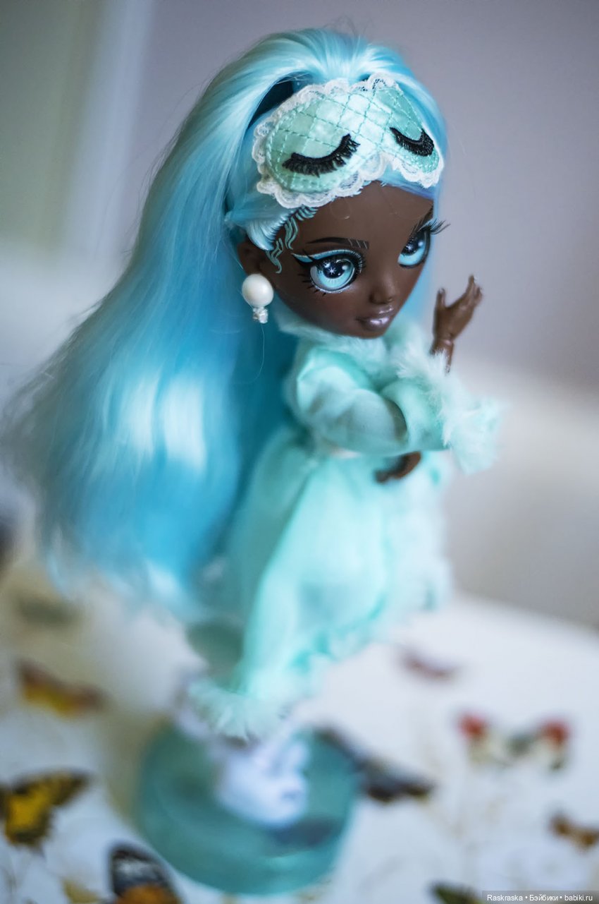 Красавица Голубая Пижамка таки стала моей. Robin Sterling Rainbow High | Бэйбики Красавица Голубая Пижамка таки стала моей. Robin Sterling Rainbow High (фото 7)