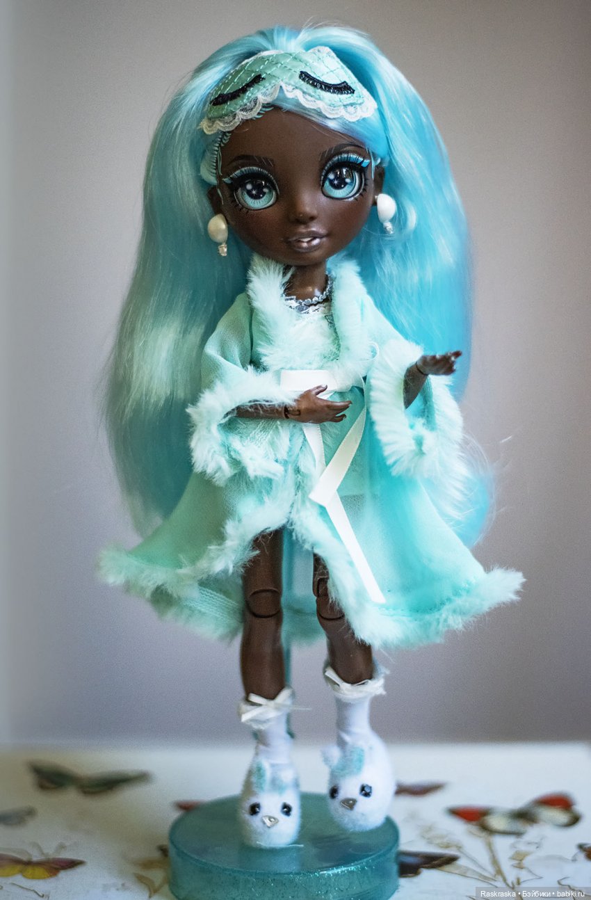 Красавица Голубая Пижамка таки стала моей. Robin Sterling Rainbow High | Бэйбики Красавица Голубая Пижамка таки стала моей. Robin Sterling Rainbow High (фото 2)