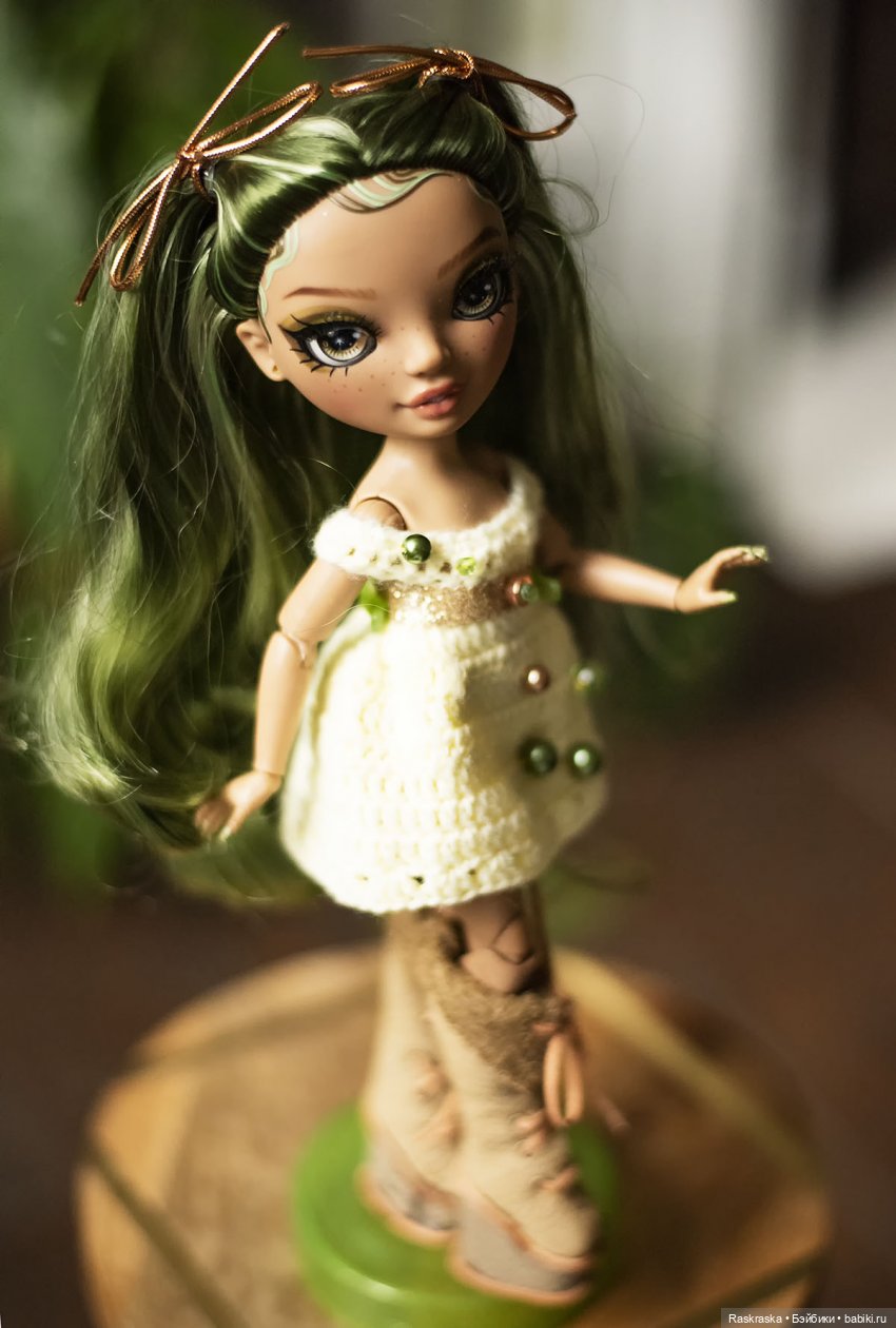 Доделала наряд для Оливушки, и Симона в Оливкиной юбчонке (фото 2)