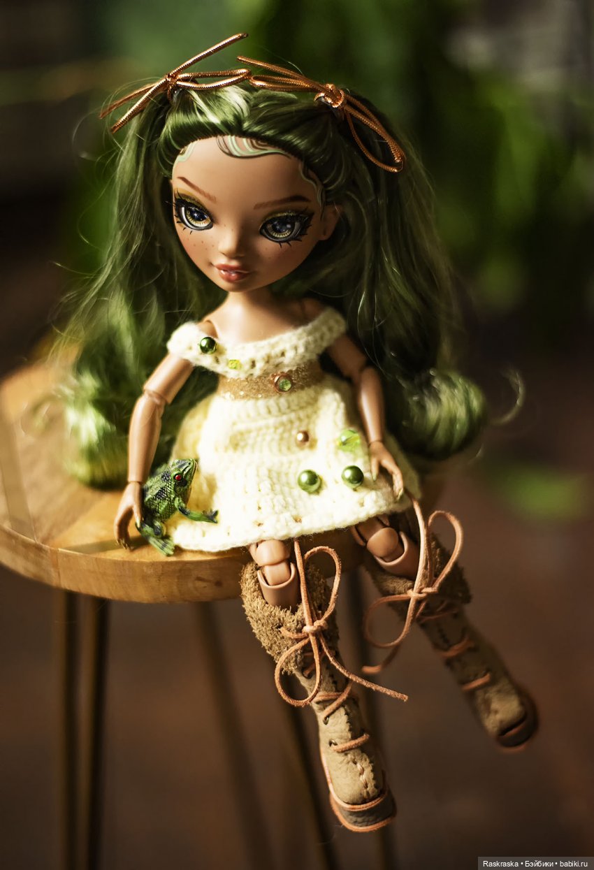 Доделала наряд для Оливушки, и Симона в Оливкиной юбчонке (фото 6)