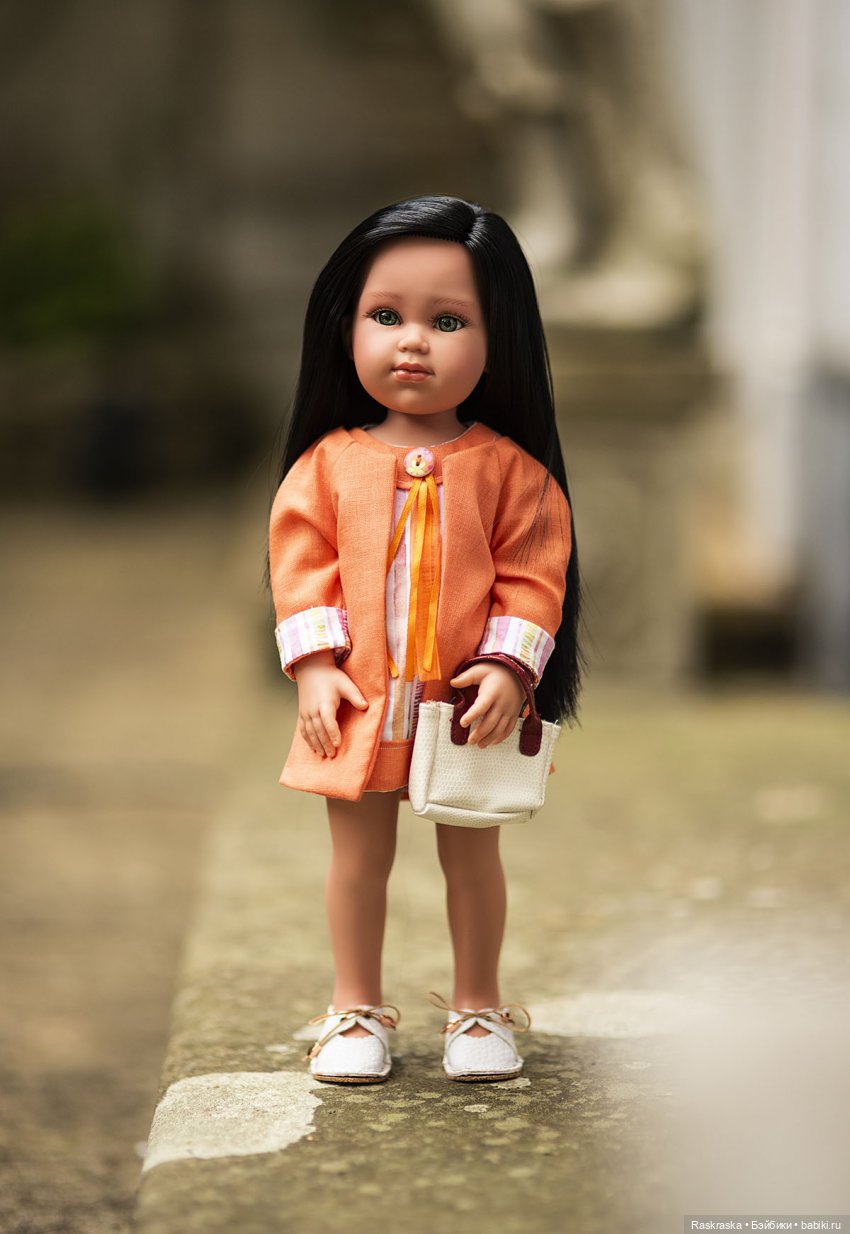 Наряд для куклы Llorens - уж что было, из того и сшила