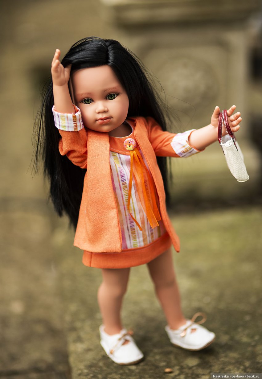 Наряд для куклы Llorens - уж что было, из того и сшила (фото 3)