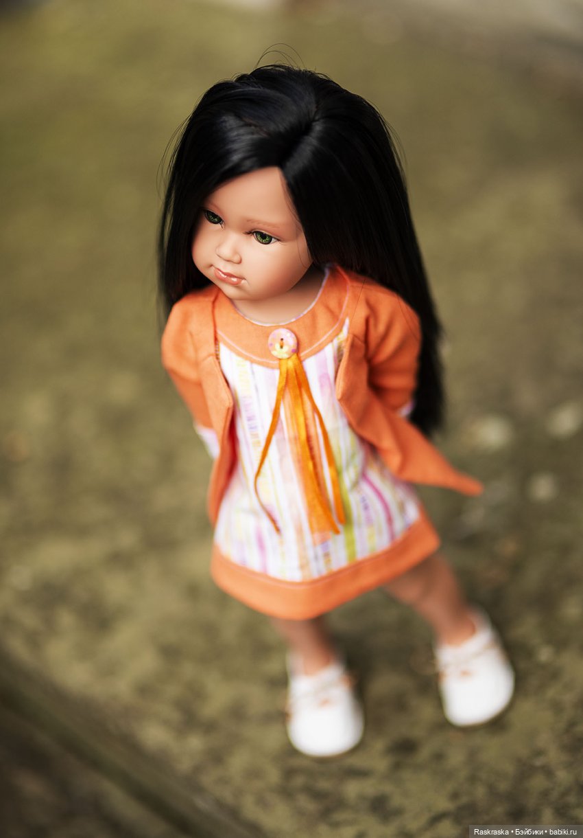 Наряд для куклы Llorens - уж что было, из того и сшила (фото 4)