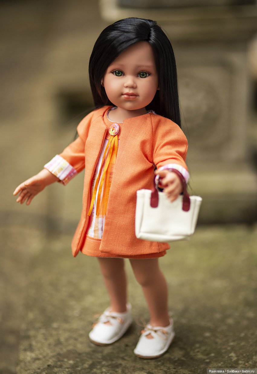 Наряд для куклы Llorens - уж что было, из того и сшила (фото 2)