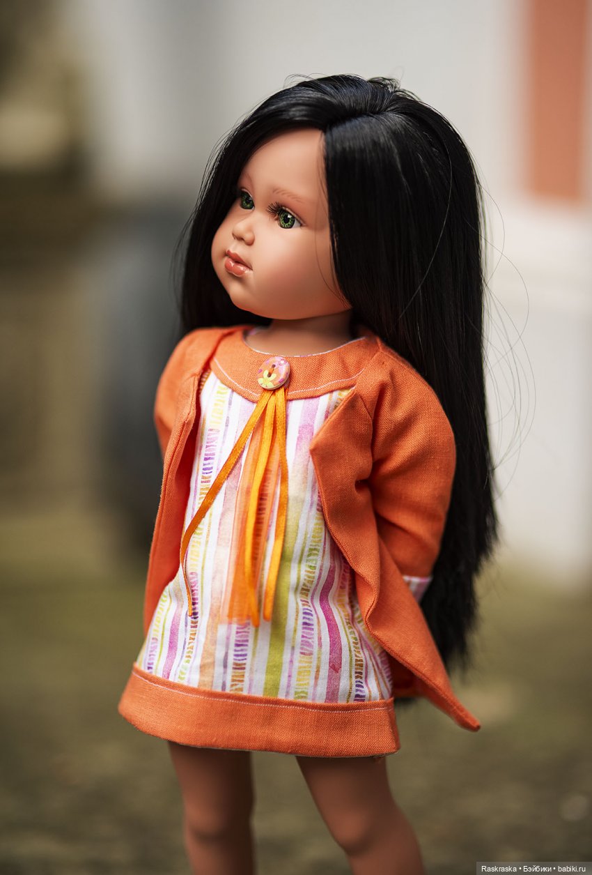 Наряд для куклы Llorens - уж что было, из того и сшила (фото 6)