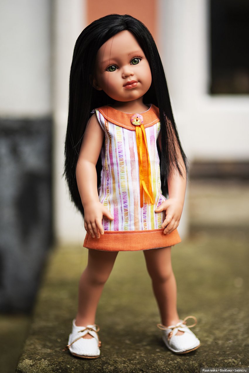 Наряд для куклы Llorens - уж что было, из того и сшила (фото 9)