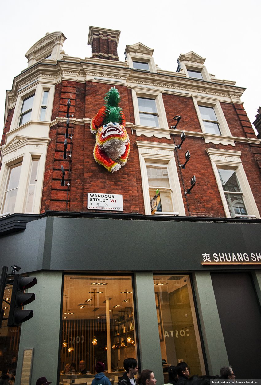 Лондон перед Рождеством - взгляд как будто бы туриста. Архивное