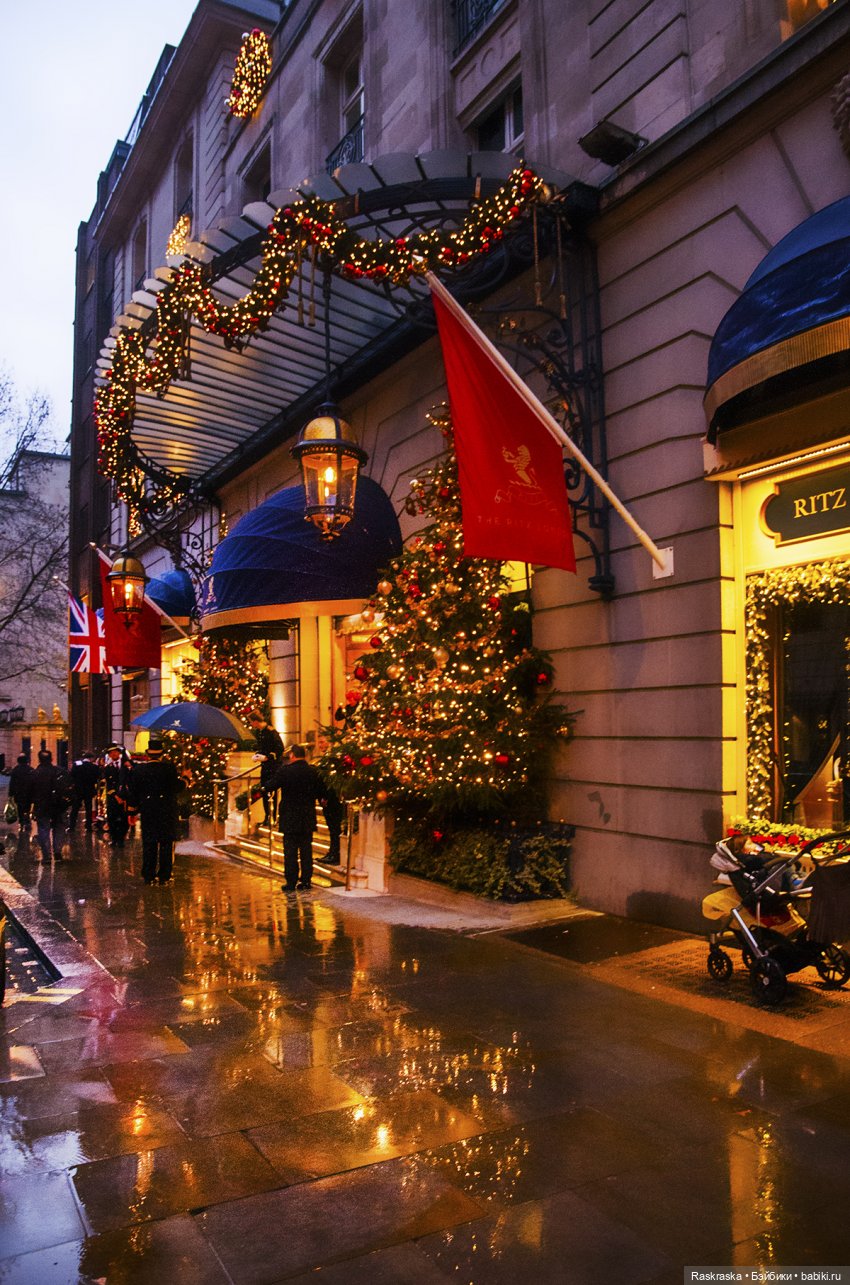 Лондон перед Рождеством - взгляд как будто бы туриста. Архивное