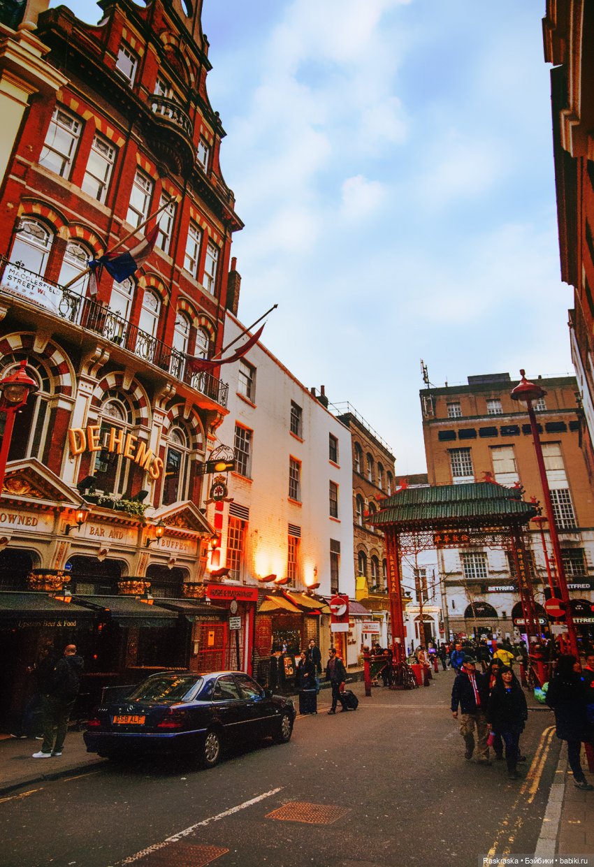 Лондон перед Рождеством - взгляд как будто бы туриста. Архивное