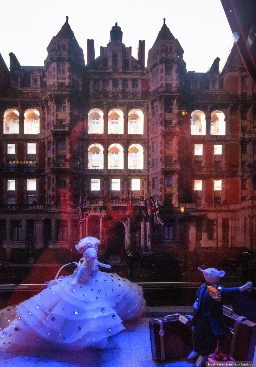 Лондон перед Рождеством - взгляд как будто бы туриста. Архивное