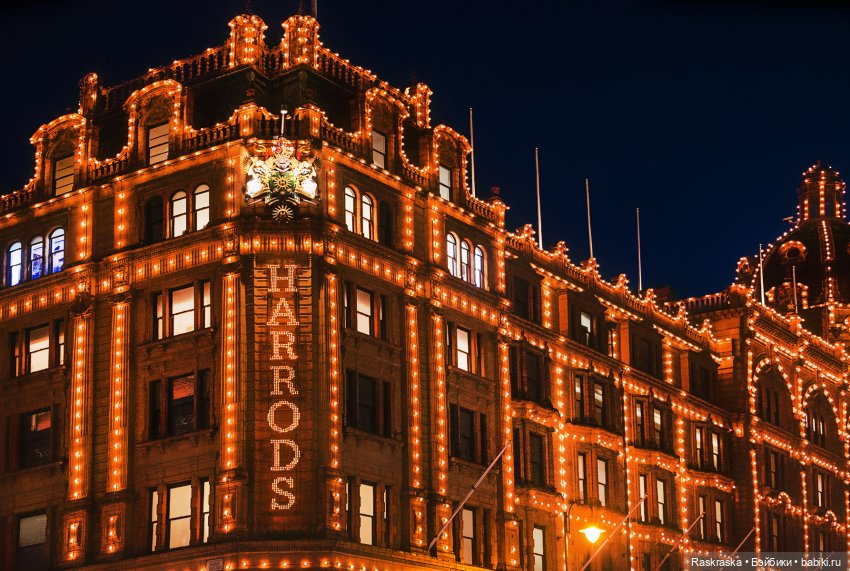 Лондон перед Рождеством - взгляд как будто бы туриста. Архивное