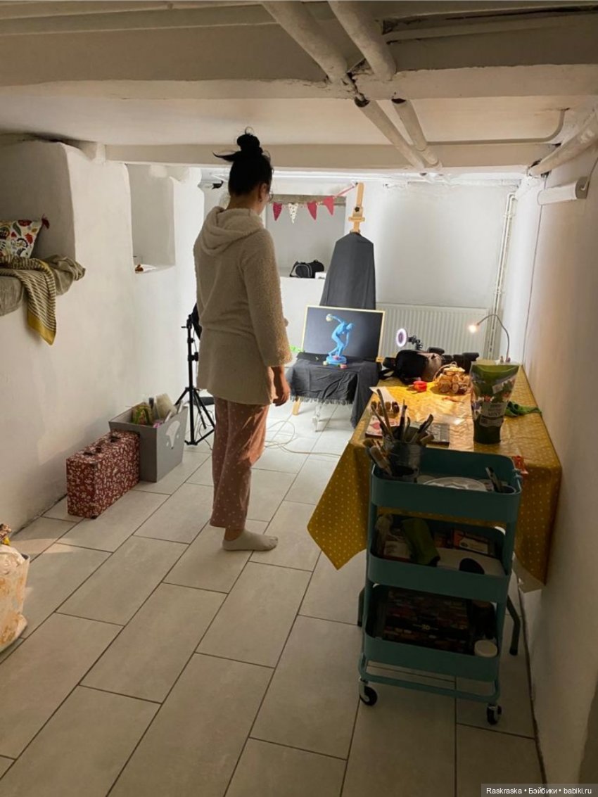 Подземелье счастья | Бэйбики Подземелье счастья — Хранение кукол и материалов: организация рабочего места