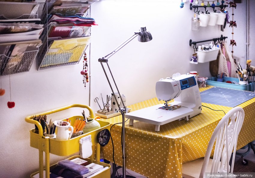 Подземелье счастья | Бэйбики Подземелье счастья — Хранение кукол и материалов: организация рабочего места