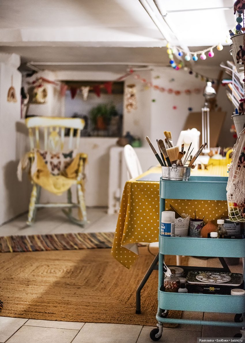 Подземелье счастья | Бэйбики Подземелье счастья — Хранение кукол и материалов: организация рабочего места