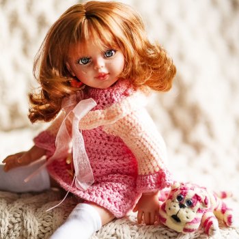 Связала для Аси