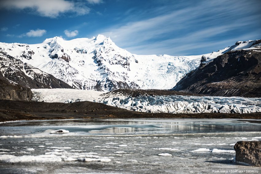 Ледышки бывают разные - прозрачные, огромные и.. грязные:) невероятная Исландия - часть вторая ( про кукол тоже есть:) (фото