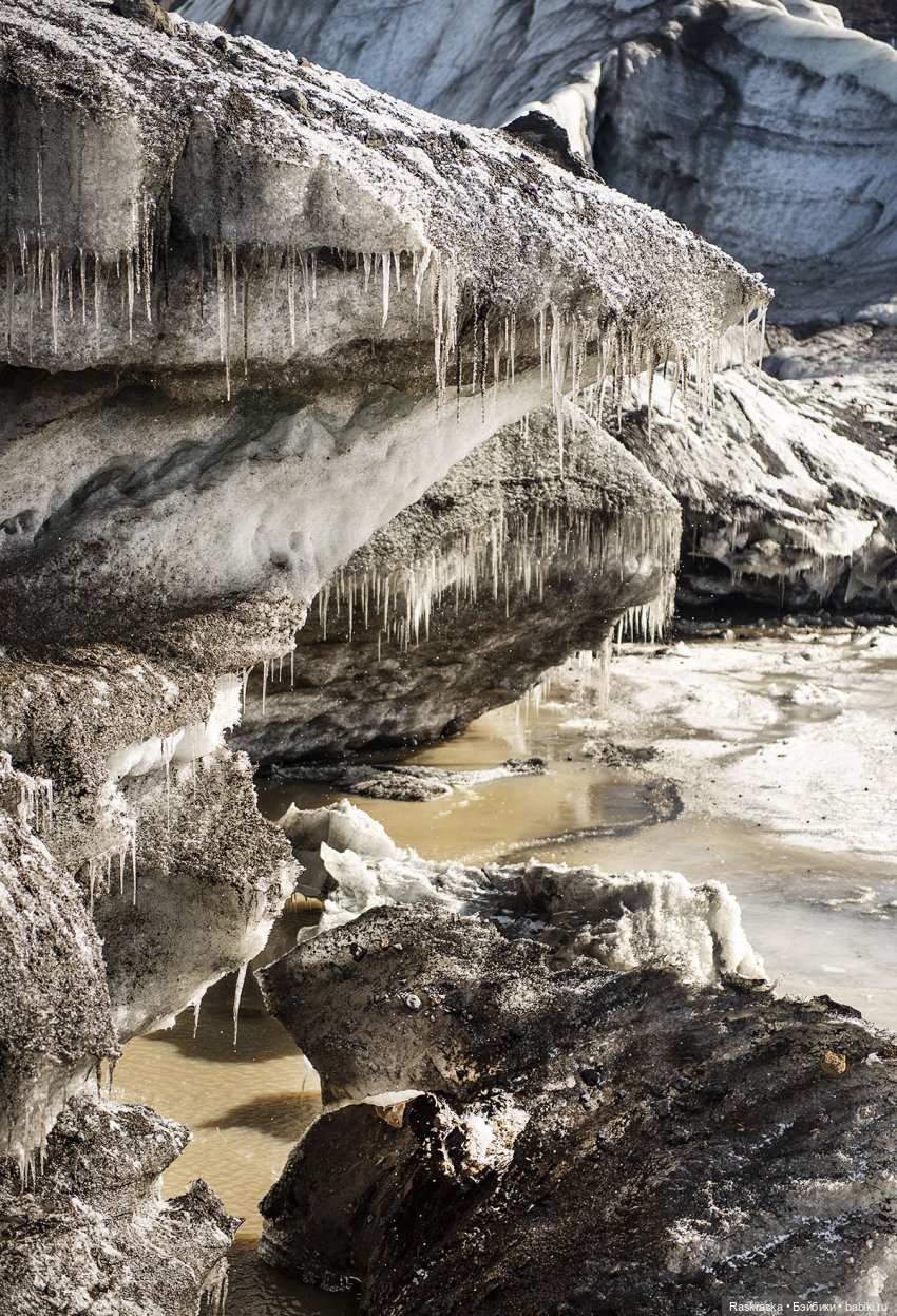 Ледышки бывают разные - прозрачные, огромные и.. грязные:) невероятная Исландия - часть вторая ( про кукол тоже есть:) (фото