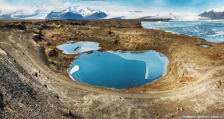 Ледышки бывают разные - прозрачные, огромные и.. грязные:) невероятная Исландия - часть вторая ( про кукол тоже есть:)