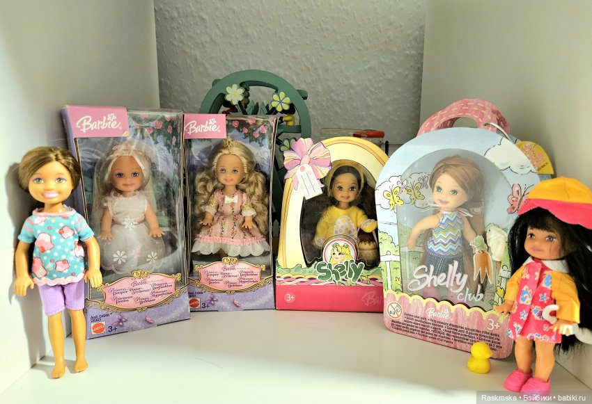 Сказки на ночь - Барби и одна из самых красивых Келли в одном наборе (фото 3)