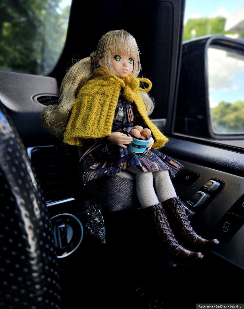 Автокресло для Руруко - покажу свою поделку (! фото совсем не художественные)