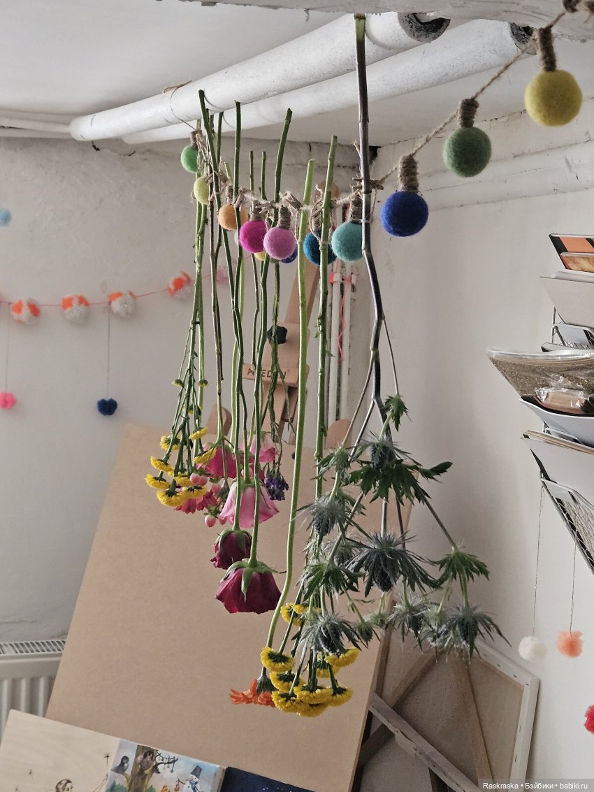 Попробовала засушить букет - делюсь результатом (некукольное!) (фото 2)