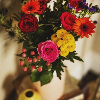 Попробовала засушить букет - делюсь результатом (некукольное!)