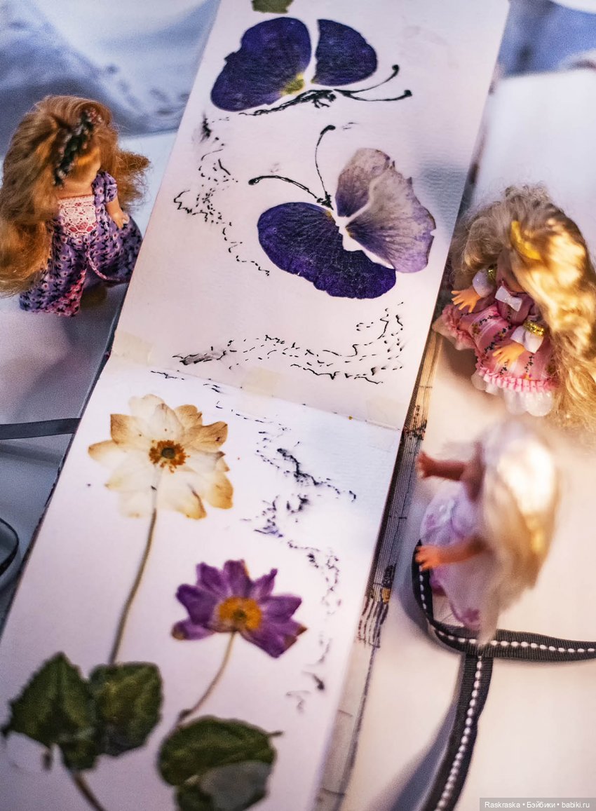 Колокольчиковые феи встретили подругу, и еще раз о засушивании цветов (фото 10)